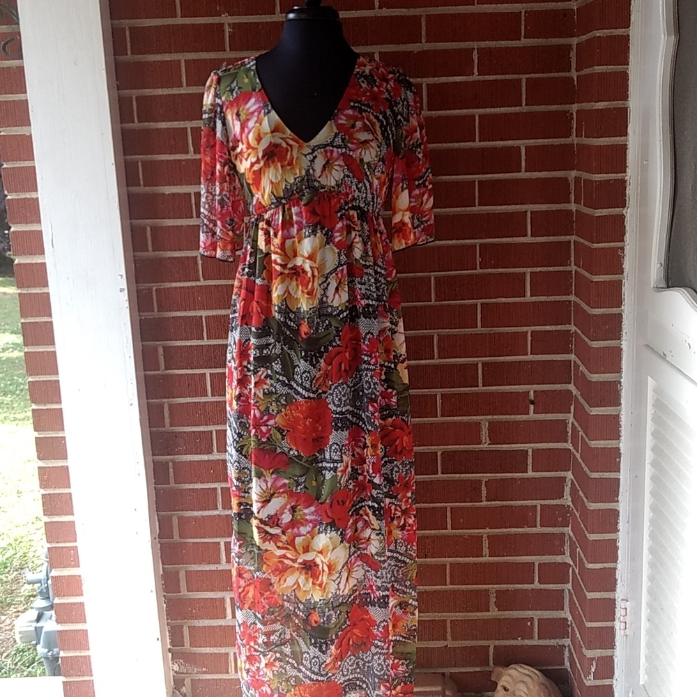 Enfocus Studio Boho Maxi Dress